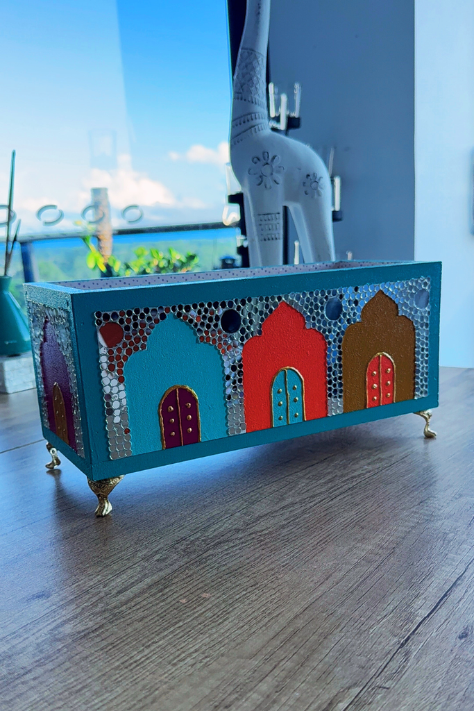 WOODEN BOX | Handmade Decorative multipurpose storage Box