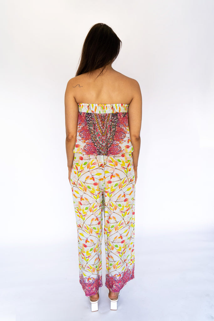 SPRING LEAVES ~ TUBE PANTSUIT