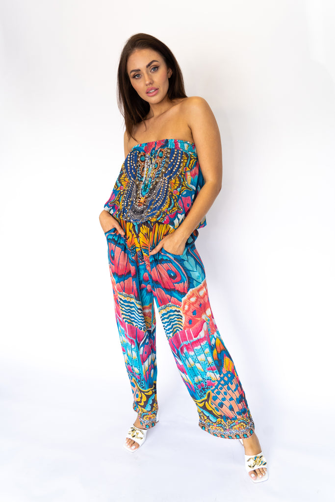 BUTTERFLY KINGDOM ~ TUBE PANTSUIT