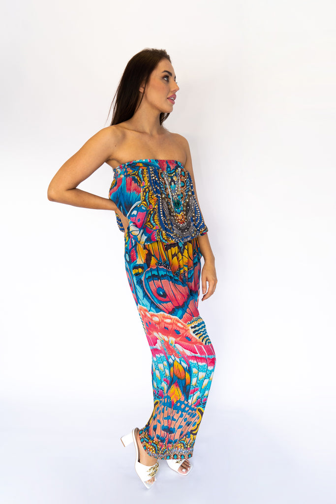 BUTTERFLY KINGDOM ~ TUBE PANTSUIT