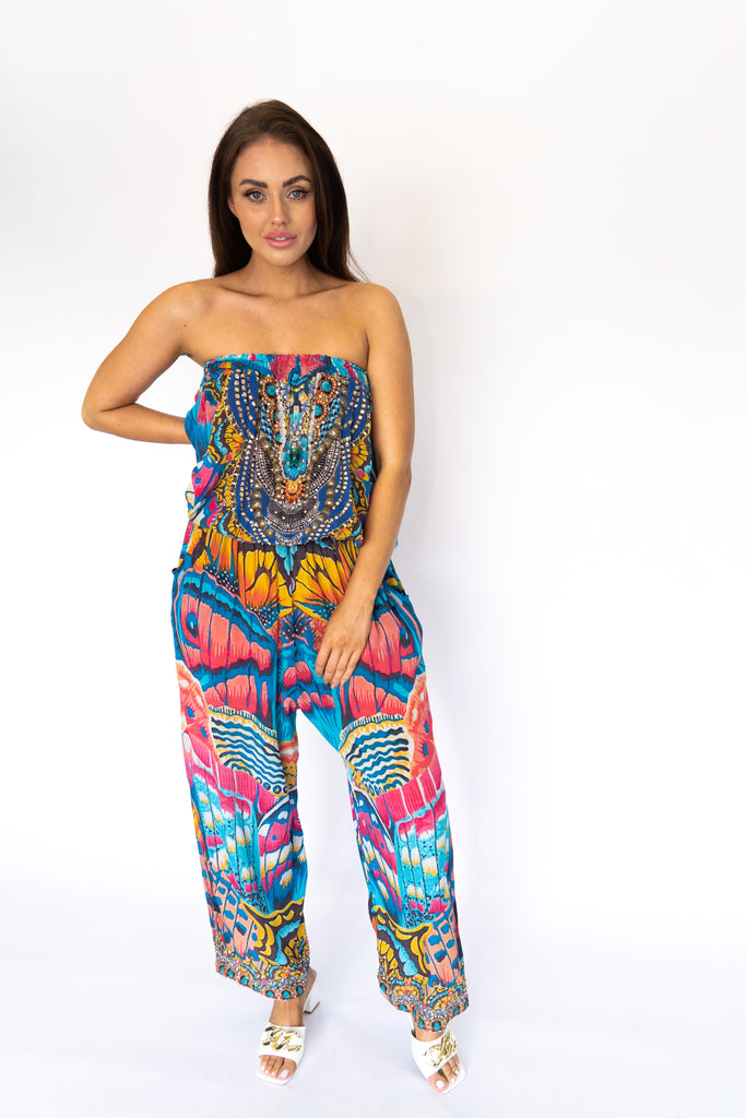 BUTTERFLY KINGDOM ~ TUBE PANTSUIT