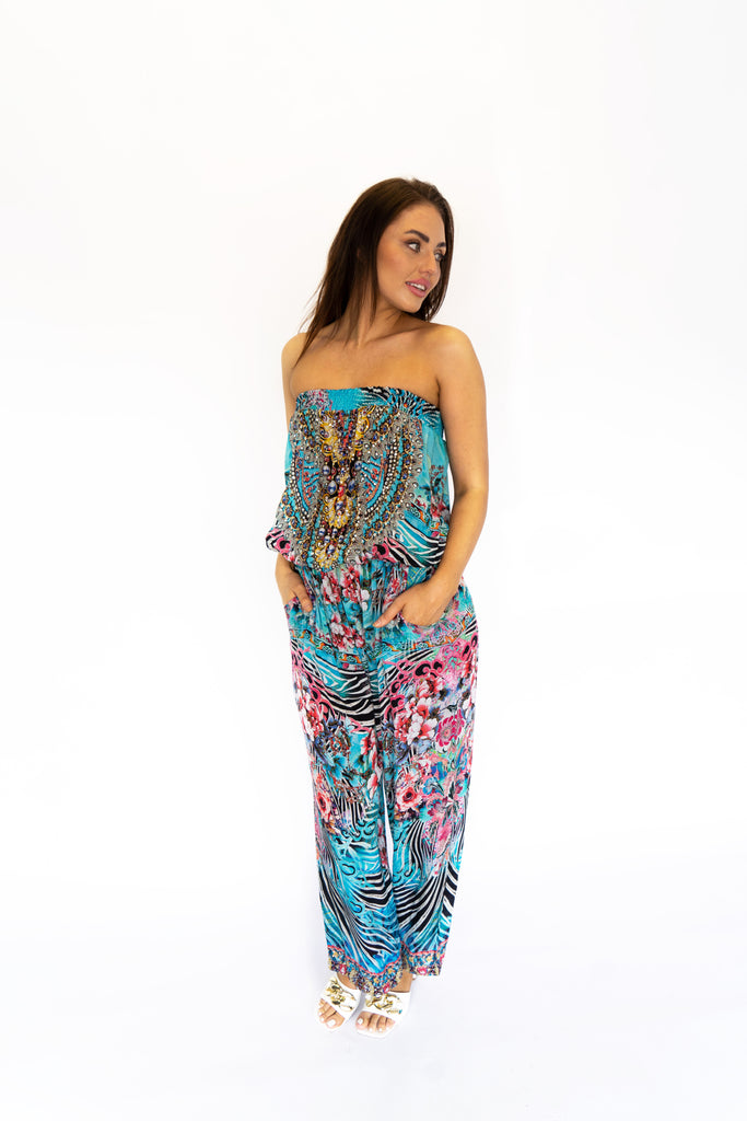 WARRIOR GARDEN ~ TUBE PANTSUIT