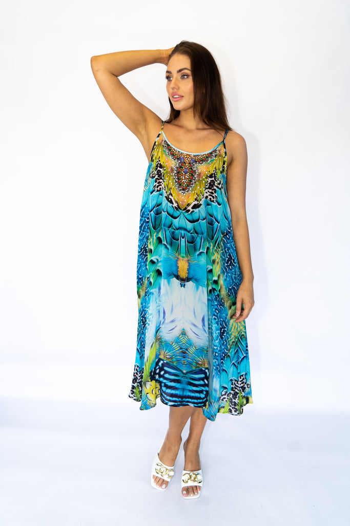 SEA ENCHANTMENT MAXI DRESS