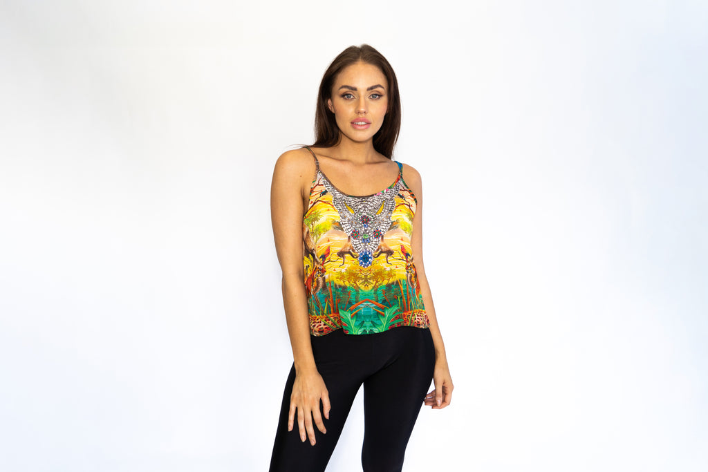 QUEEN OF JUNGLE ~ CAMI TOP