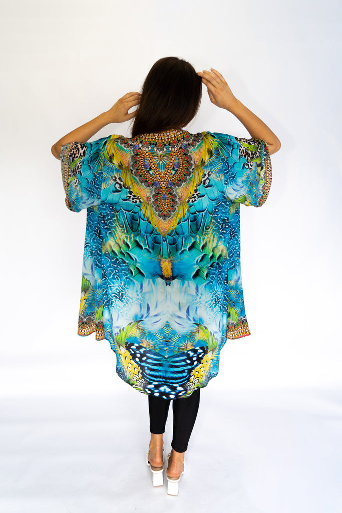 SEA ENCHANTMENT MID LENGTH KIMONO