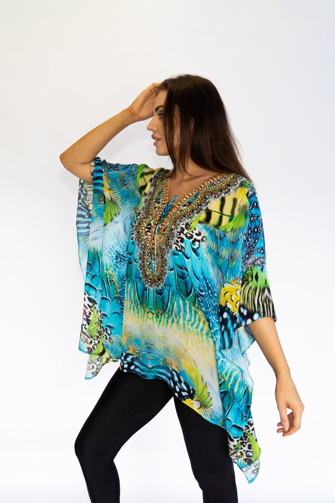 SEA ENCHANTMENT SHORT KAFTAN