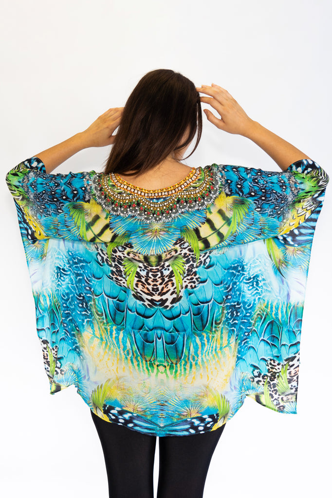 SEA ENCHANTMENT SHORT KAFTAN