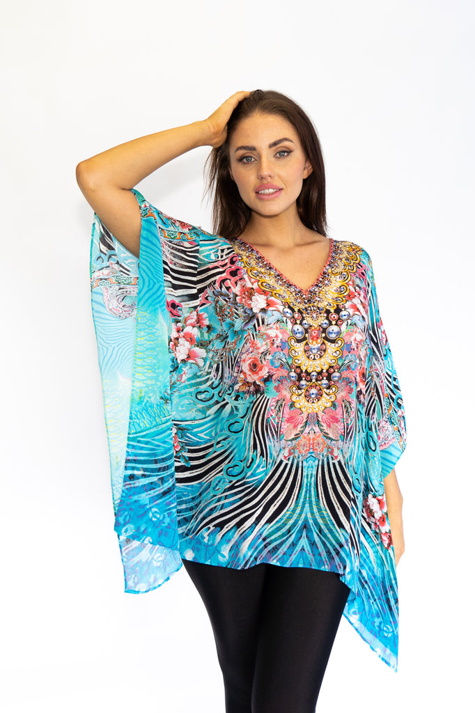 WARRIOR GARDEN SHORT KAFTAN