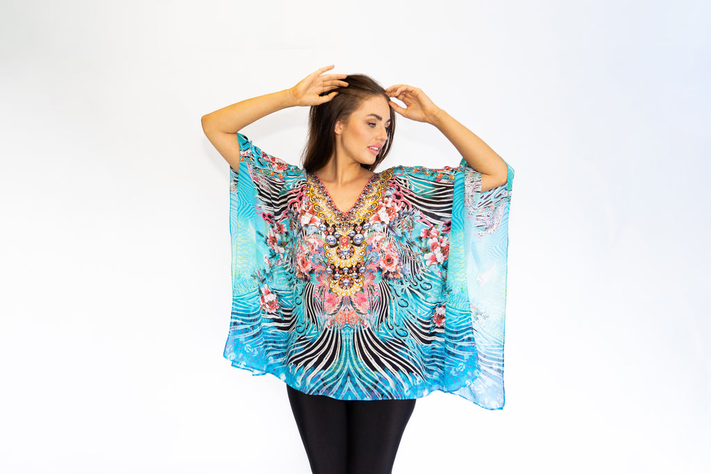 WARRIOR GARDEN SHORT KAFTAN