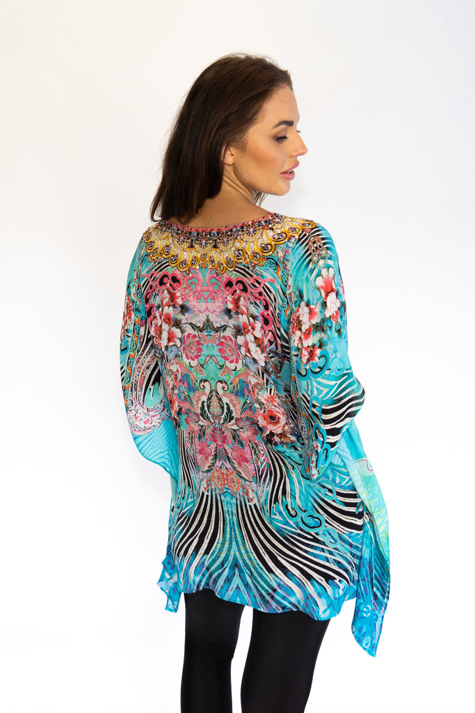 WARRIOR GARDEN SHORT KAFTAN