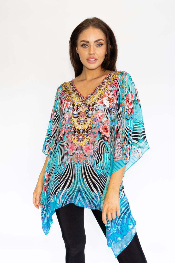 WARRIOR GARDEN SHORT KAFTAN