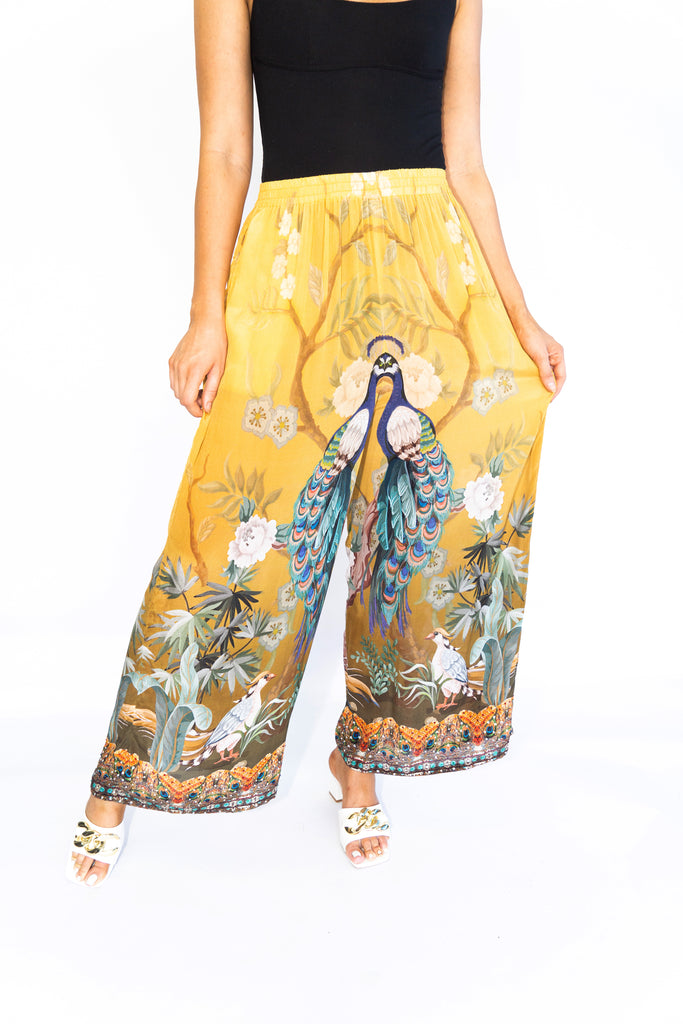 PEACOCK DESIER PALAZZO PANT