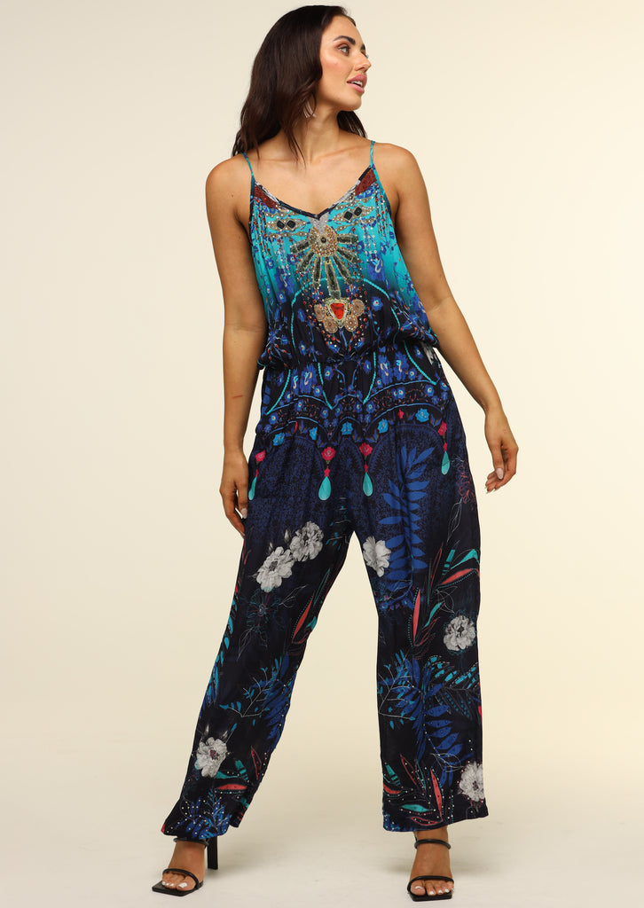 SKY IS BLUE ~ PANTSUIT