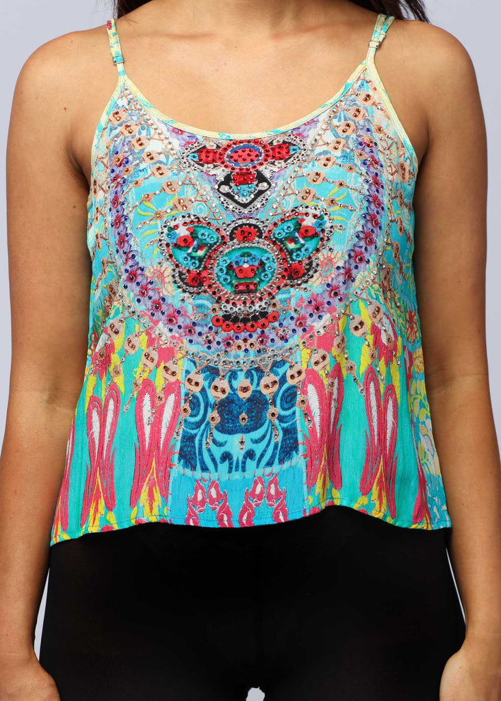 BLUE GALAXY ~ CAMI TOP