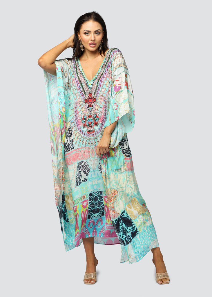 front view of kaftan