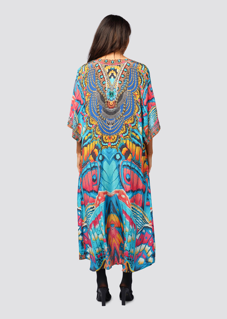 BUTTERFLY KINGDOM LONG KIMONO