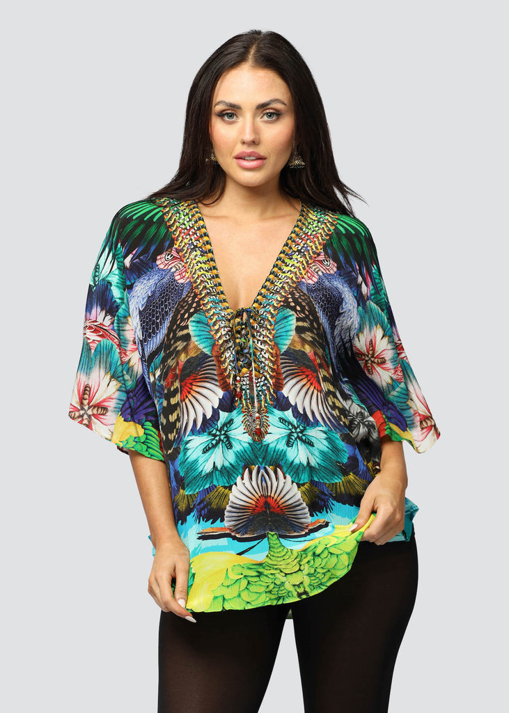 FEATHER FANTASY ~ BUTTERFLY TOP