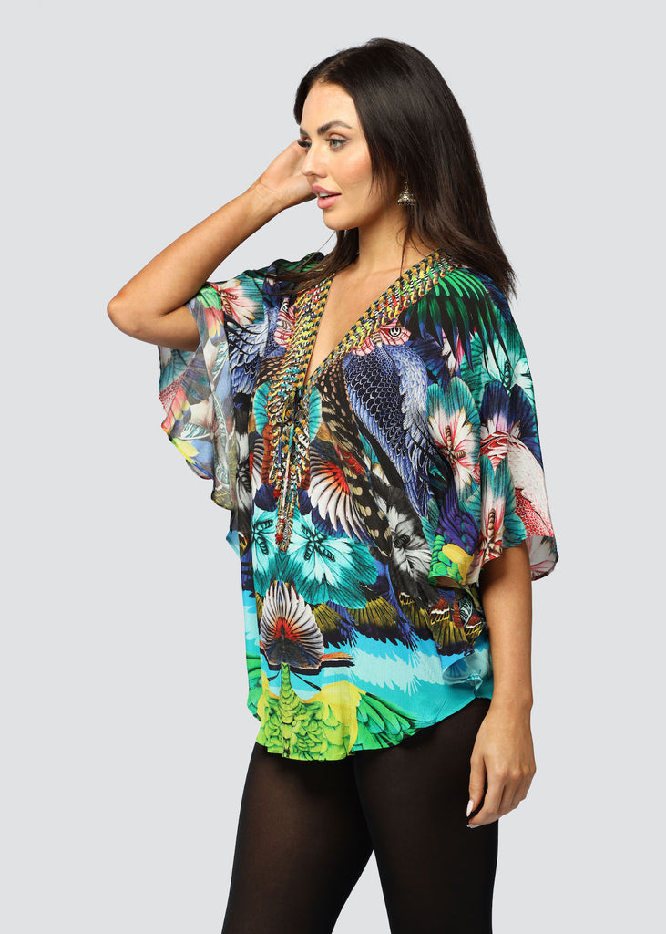 FEATHER FANTASY ~ BUTTERFLY TOP