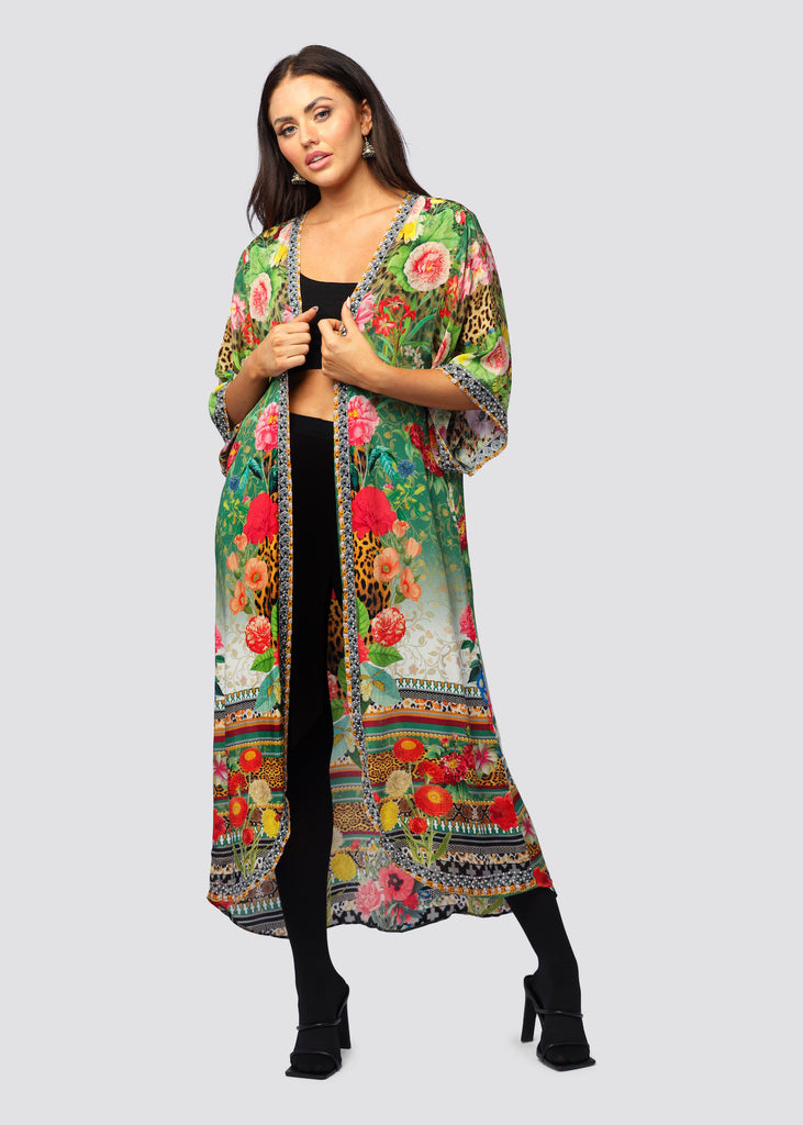 GREEN VALLEY LONG KIMONO