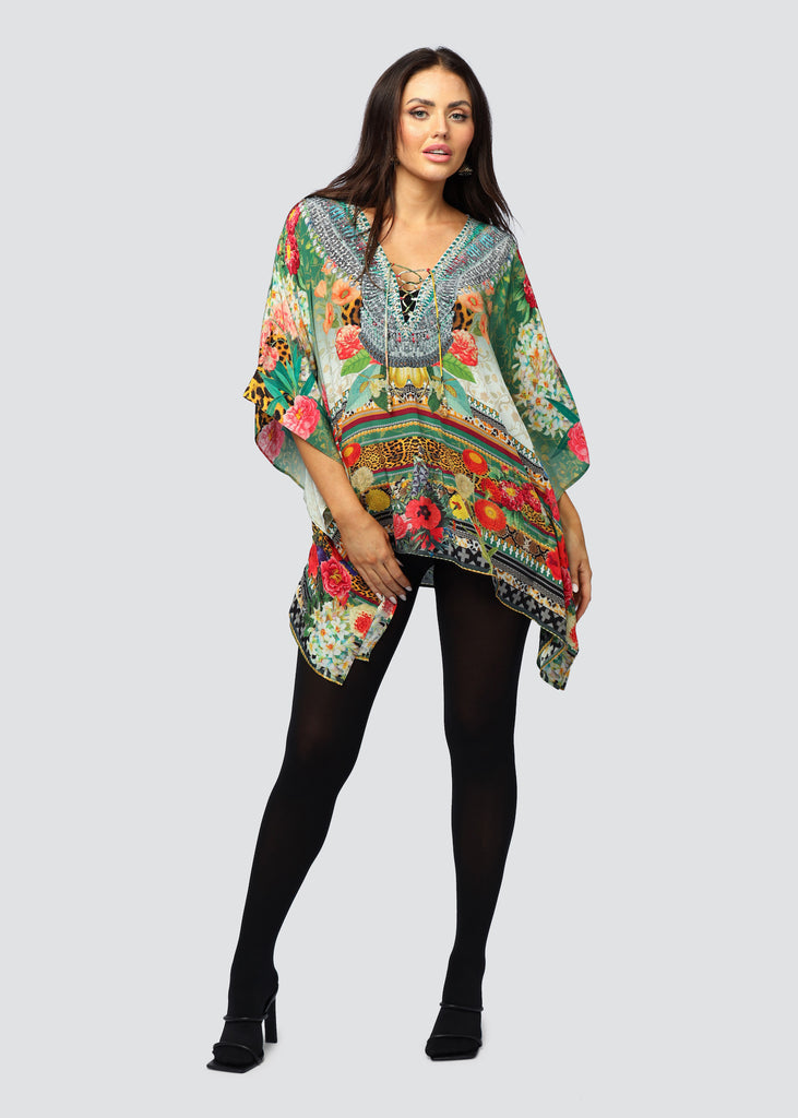 GREEN VALLEY SHORT KAFTAN