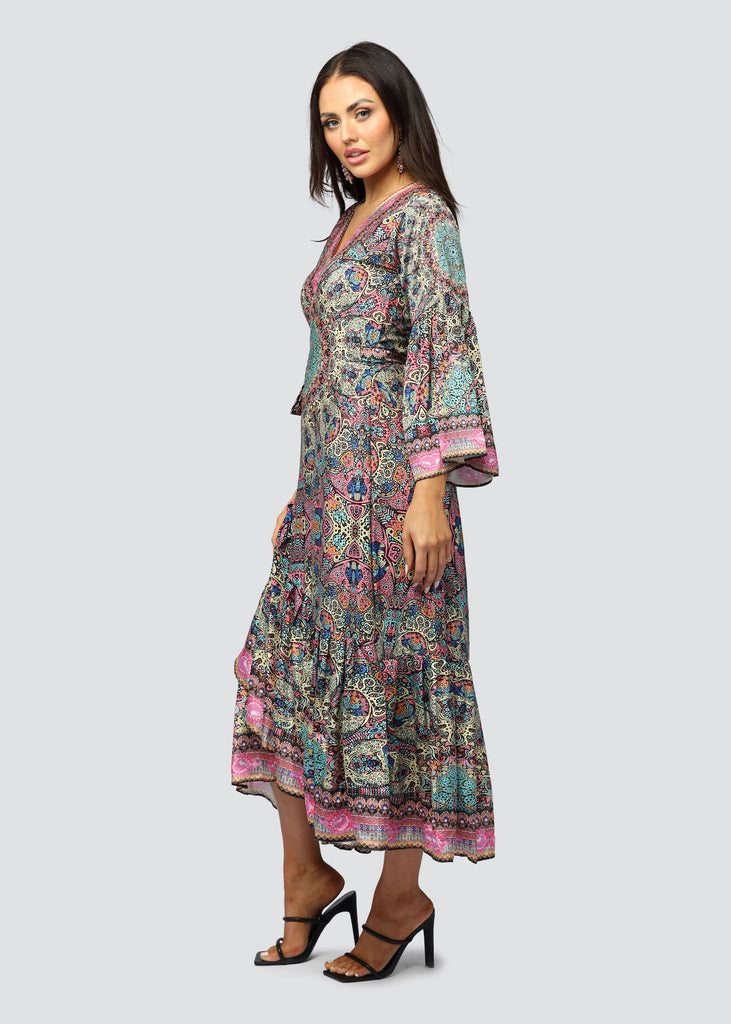 RANGOLI ~ WRAP DRESS