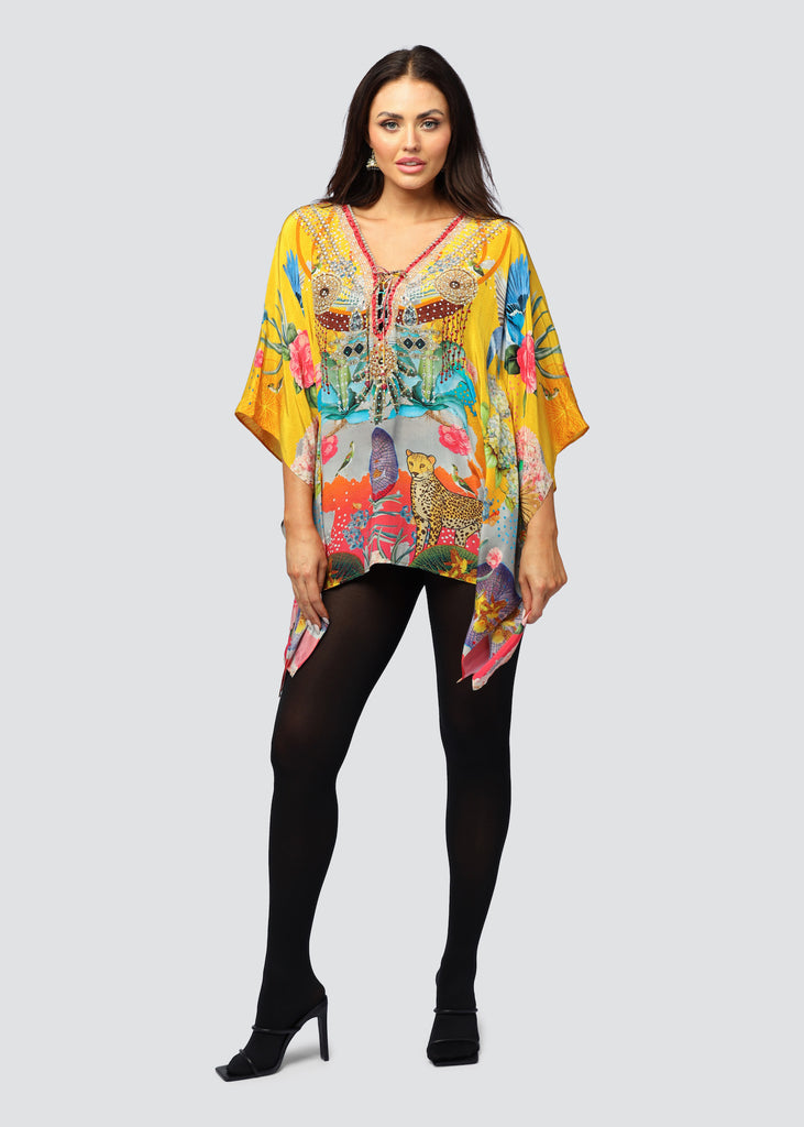 PITAMBARA SHORT KAFTAN