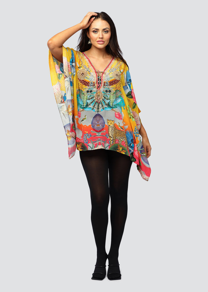 PITAMBARA SHORT KAFTAN