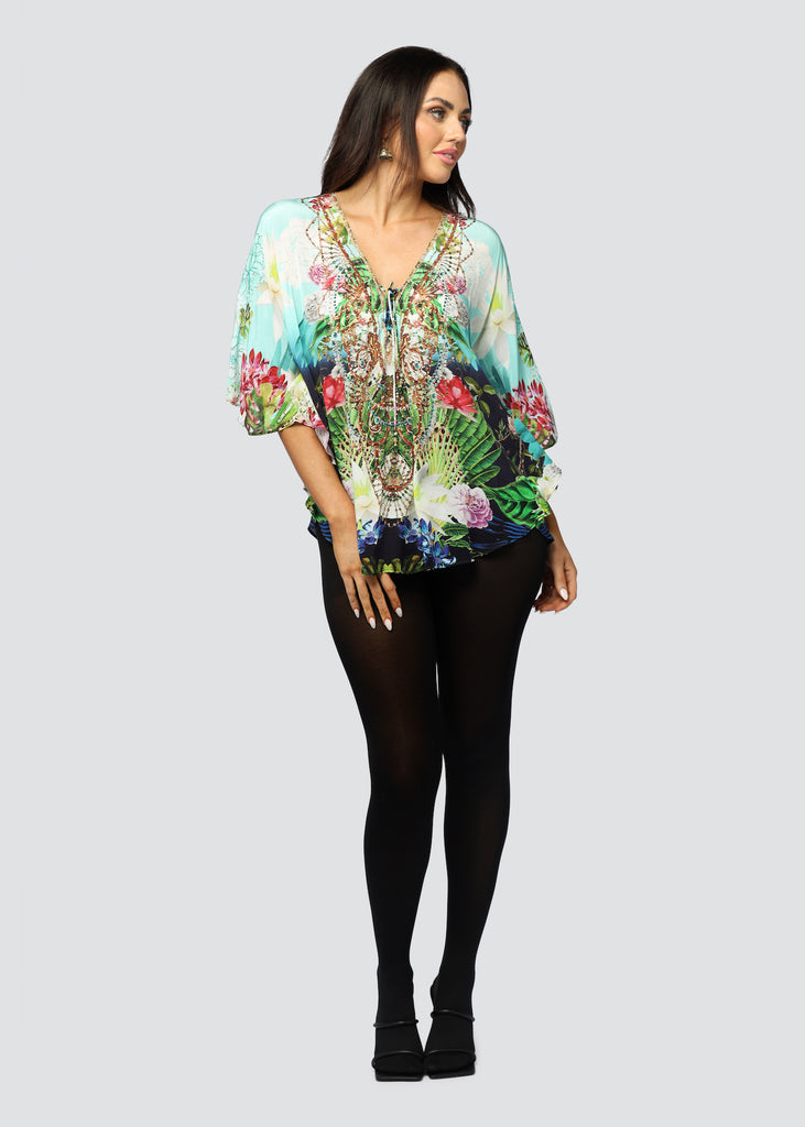 PUSHPAVALLI ~ BUTTERFLY TOP