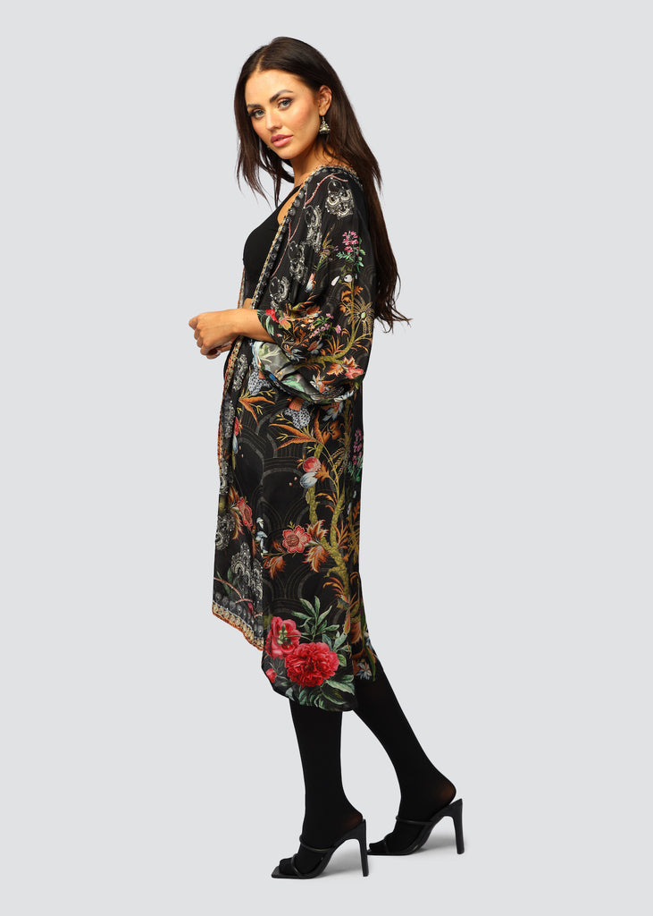 SHRINGAR MID LENGTH KIMONO