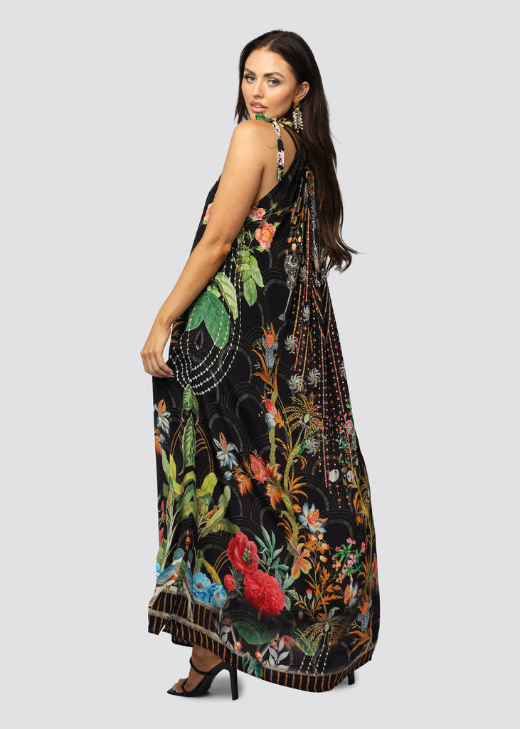 SHRINGAR ~ DRAWSTRING MAXI DRESS