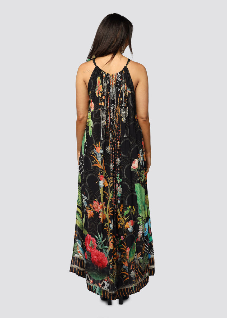 SHRINGAR ~ DRAWSTRING MAXI DRESS