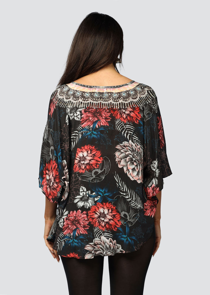 SPLICE OF LIFE BUTTERFLY TOP