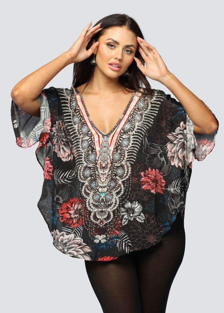 SPLICE OF LIFE BUTTERFLY TOP