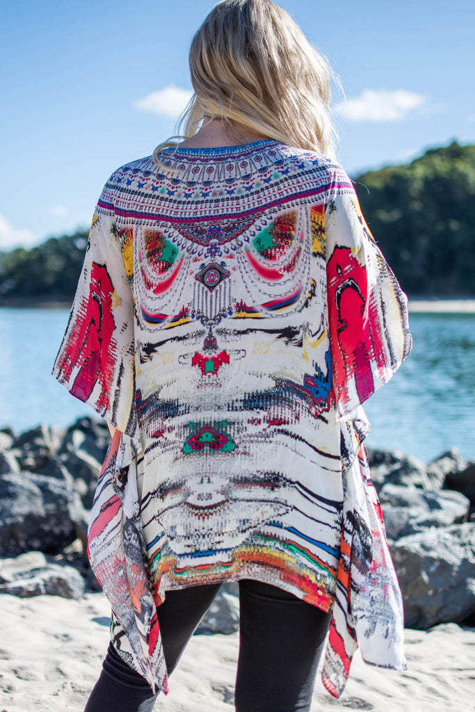 THOUGHTS OF MIND SHORT KAFTAN