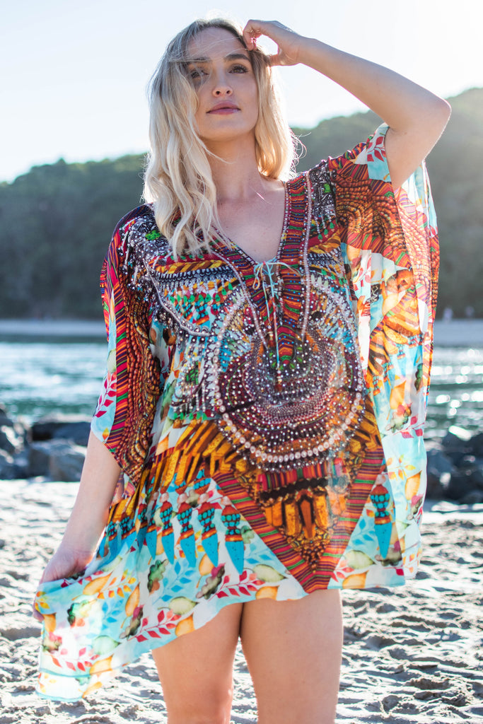 WINGS OF NATURE SHORT KAFTAN