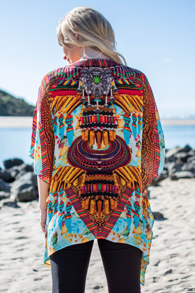 WINGS OF NATURE SHORT KAFTAN