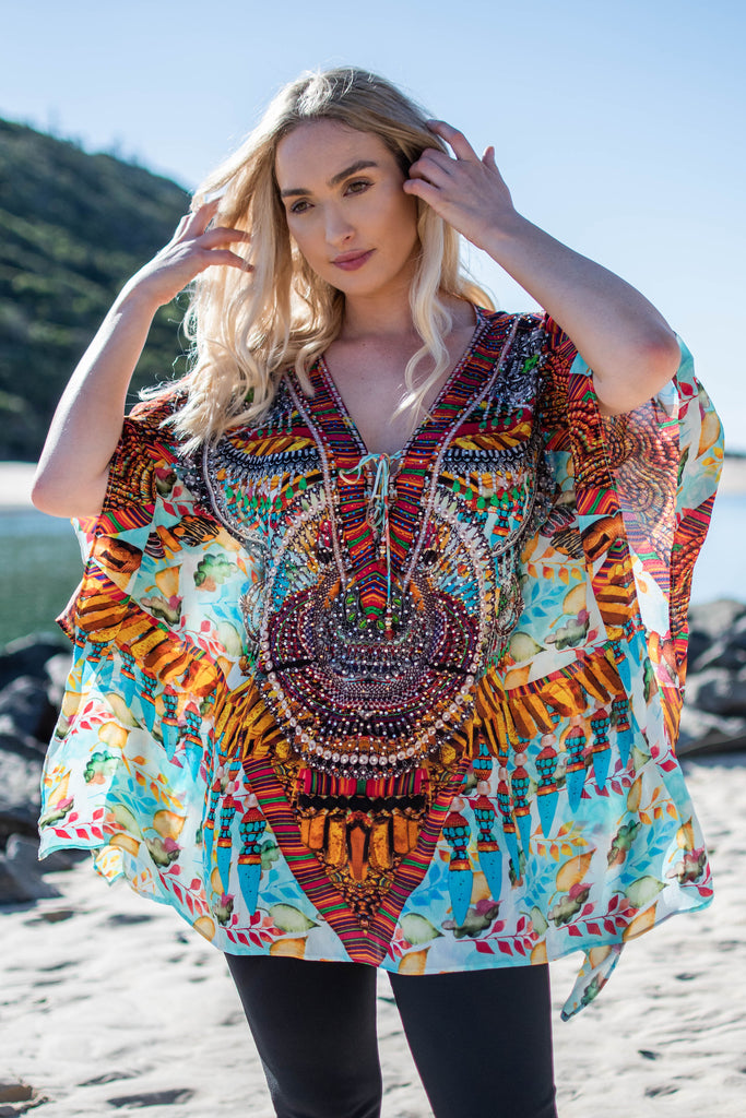 WINGS OF NATURE SHORT KAFTAN