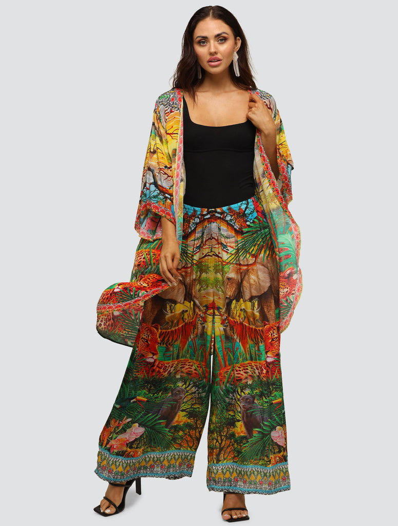 QUEEN OF JUNGLE PALAZZO PANT