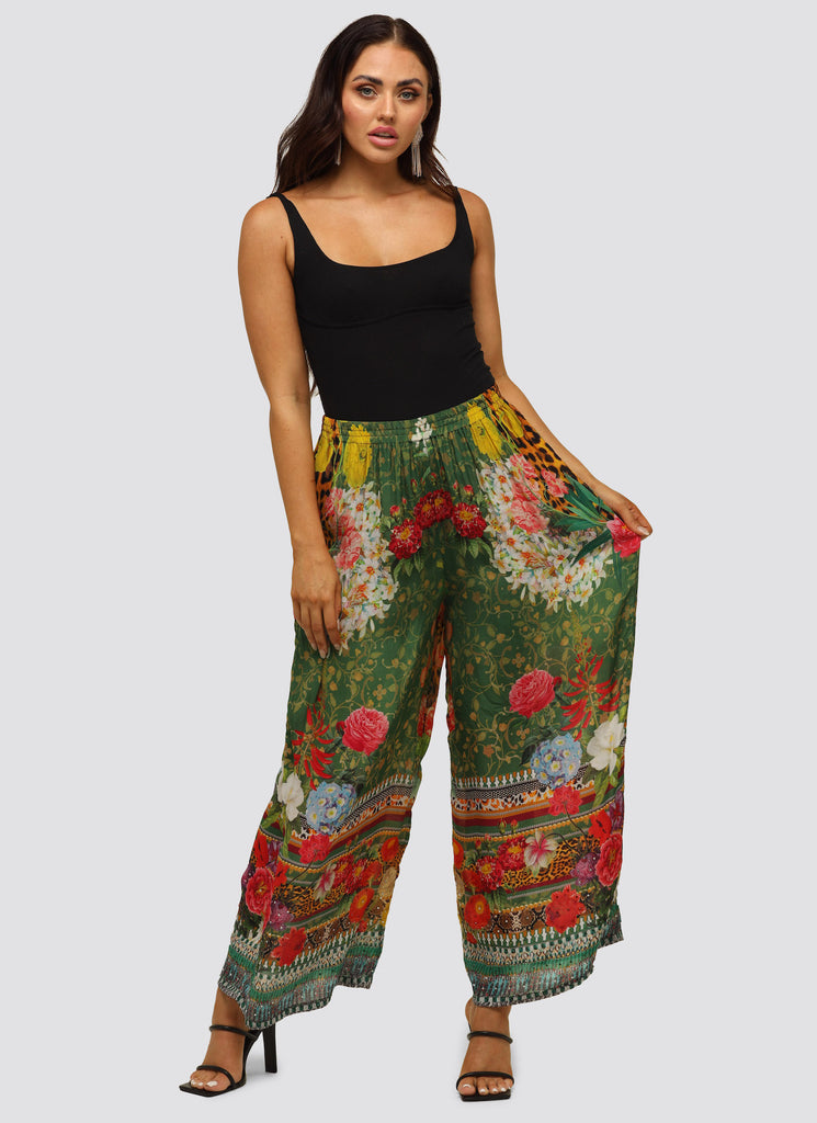 GREEN VALLEY PALAZZO PANT