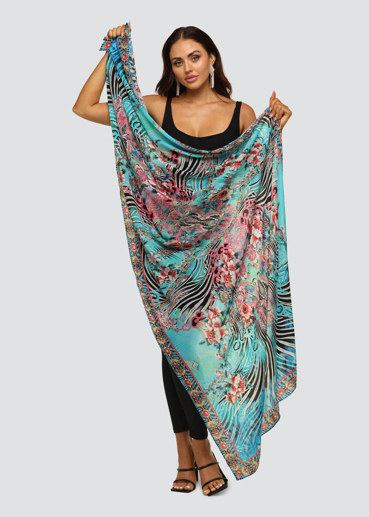 WARRIOR GARDEN ~ SCARF / SARONG