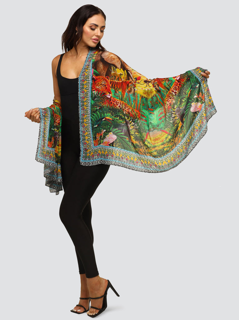 QUEEN OF JUNGLE ~ SCARF / SARONG