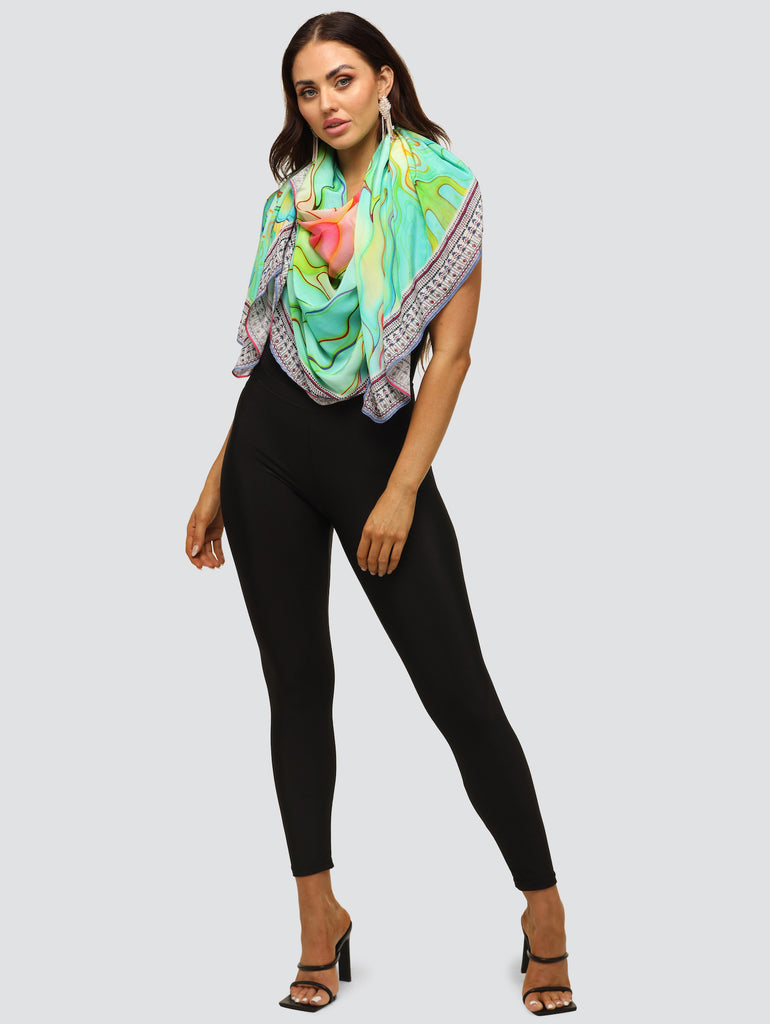 TROPICAL OCEAN ~ SCARF / SARONG