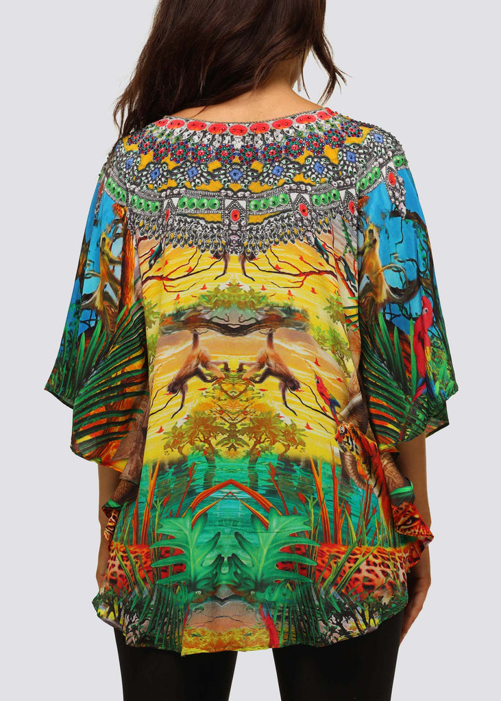 QUEEN OF JUNGLE ~ BUTTERFLY TOP
